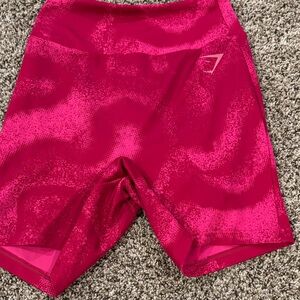 Gymshark Vibrant Pink Athletic Shorts